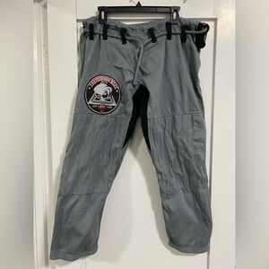 Gray A2 Brazilian Jiu Jitsu BJJ Pants
